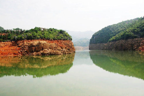 鲁布革小三峡风光(图：新浪博客 作者：远方的浪花	)