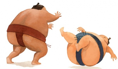 揭秘日本相扑手的催肥生活(组图)