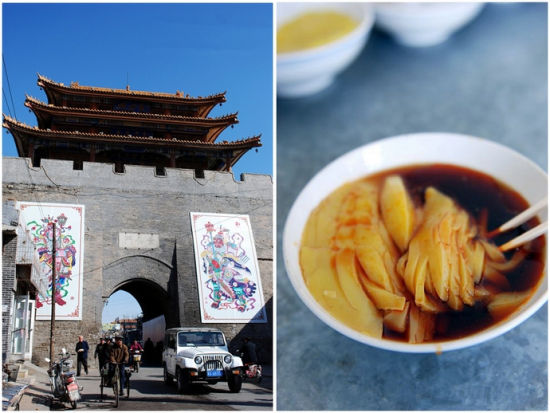 民俗蔚县 乡土味十足的暖泉粉坨