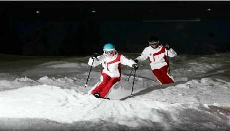 熊津游乐城室内滑雪场