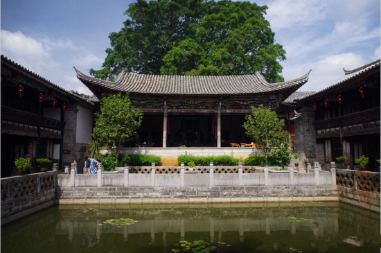 团山古村张家花园内景(图片来源：@JX吉小虾)