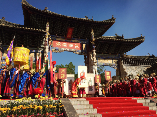第十一届建水孔子文化节现场(图片来源：@建水旅游)