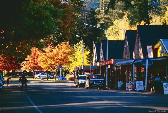 金秋的汉默温泉