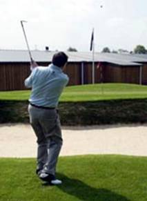 收杆时随杆轨迹较高