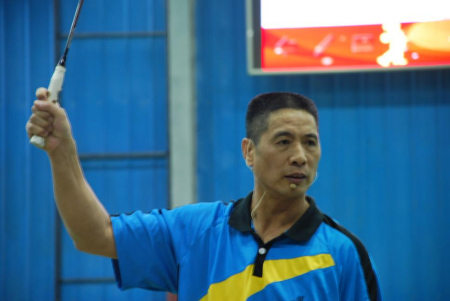 熊国宝现场讲解反拍技术