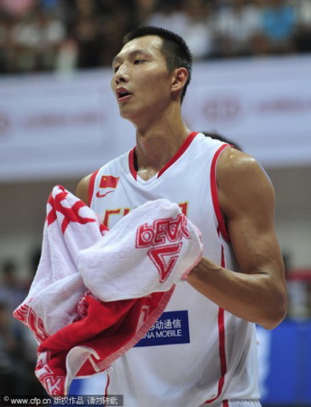 今天易建联还没有打出全部的状态