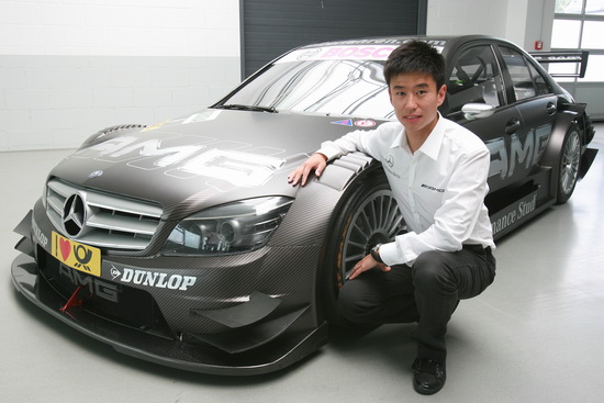 程丛夫与梅塞德斯-奔驰DTM赛车