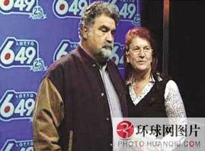 加拿大6旬夫妇一夜连中两大奖，曾8年未中奖。