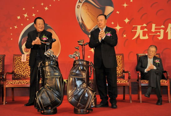 原北京市副市长、北高协主席张百发和全国政协副主席白立忱