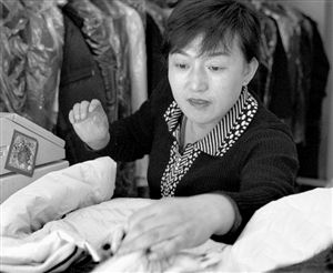 整容后的邹春兰