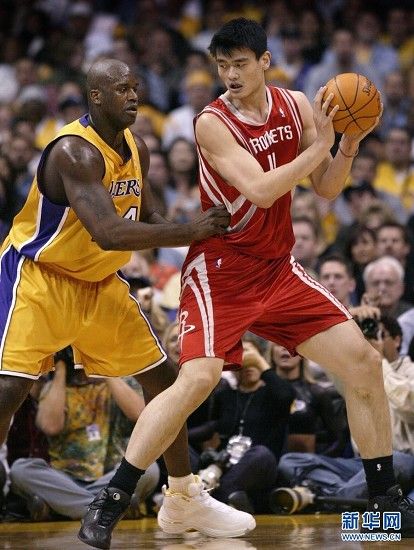 姚鲨对决只能在影像中看到了