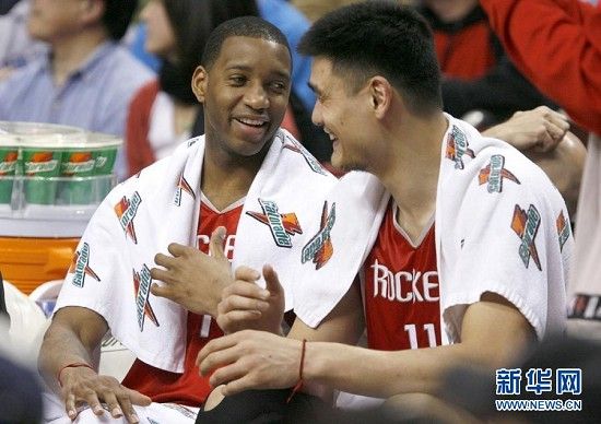 与麦蒂相谈甚欢