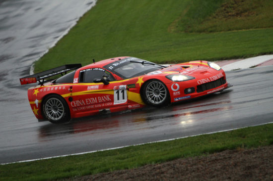 华裔车手董荷斌所驾驶的中国赛车队的11号赛车