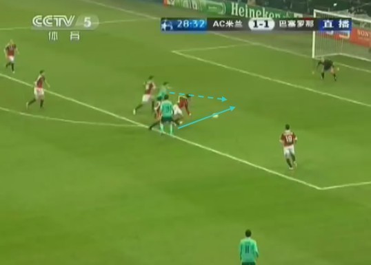 图13 小法外脚背巧妙直传