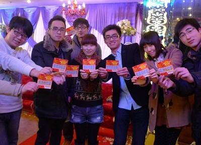 刮刮乐走进婚宴