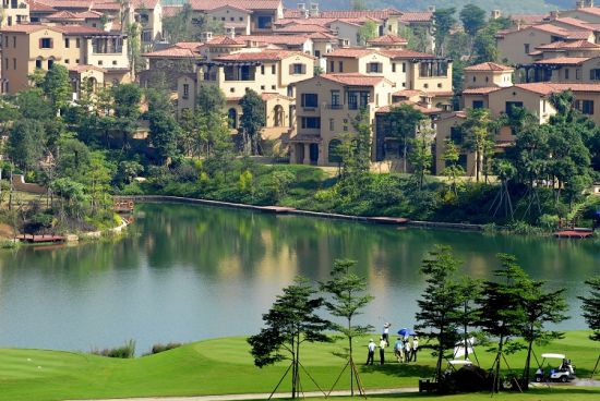 广东佛山南海中信会·山湖俱乐部-园林