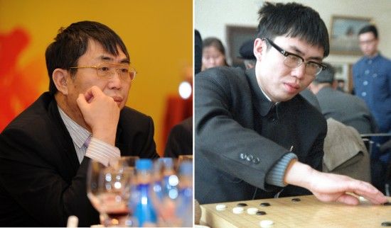 　　左图为2012年3月13日，出席首届“百灵杯”世界围棋公开赛开幕式时60岁的聂卫平；右图为1979荣膺我国“最佳运动员”称号时27岁的聂卫平。