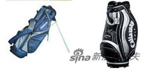 左侧为支架包，右侧为站立型球包