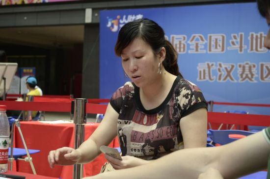 图2：心有所属在比赛中