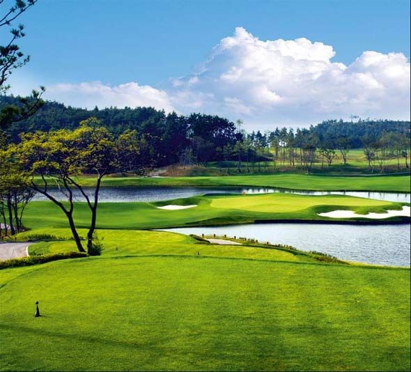 韩国松山海滩球场