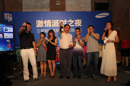 莫慧兰、南方、韩旭、姚建共享“激情派对之夜”