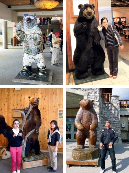 熊山度假村的“熊”味十足