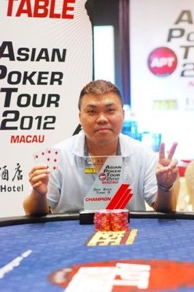 2012APT澳门站深度筹码赛3冠军 : Cai Su Chen