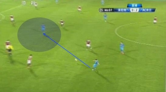 图4 泽尼特左路策动攻势