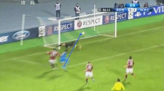 图6 胡尔克劲射破门