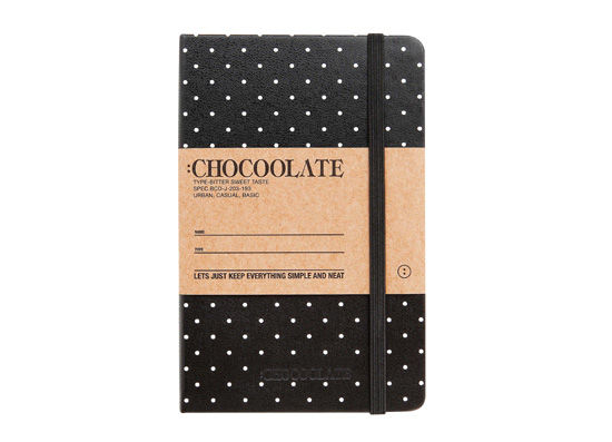 :CHOCOOLATE x Moleskine黑白波点笔记