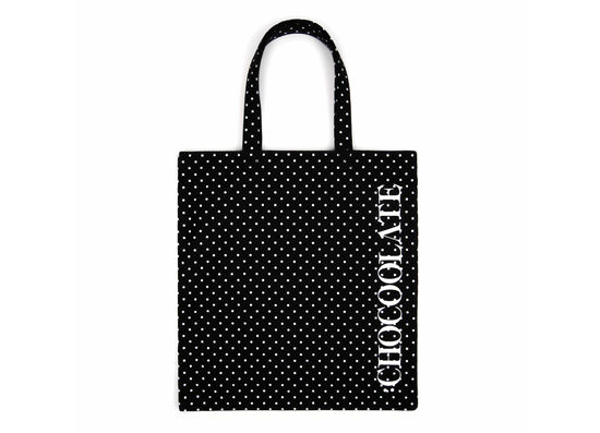 :CHOCOOLATE黑白波点手挽袋