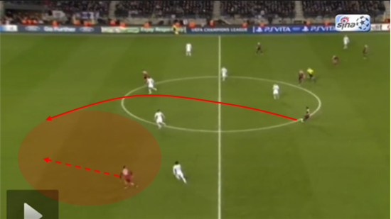 图11 诺切里诺为沙拉维送出过顶直传