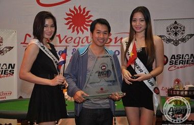 2012年APT亚洲系列赛柬埔寨站主赛事冠军： Ha Duong