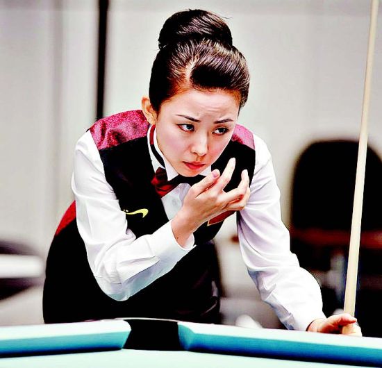 潘晓婷 职业桌球花式九球打法选手