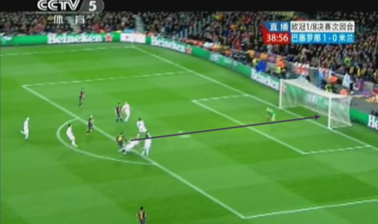 图14 梅西施射破门