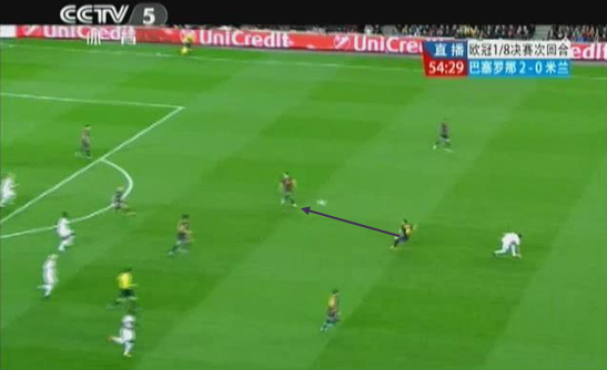 图17 巴萨反抢成功