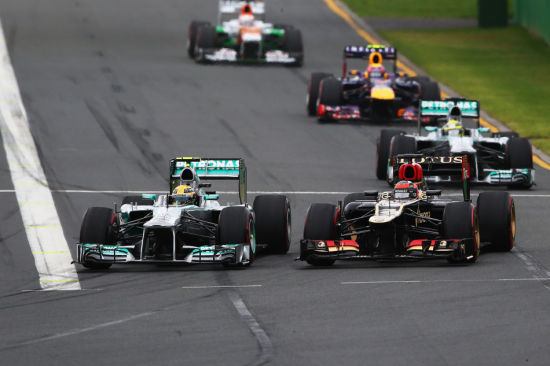 梅赛德斯与上个赛季一样受到轮胎困扰