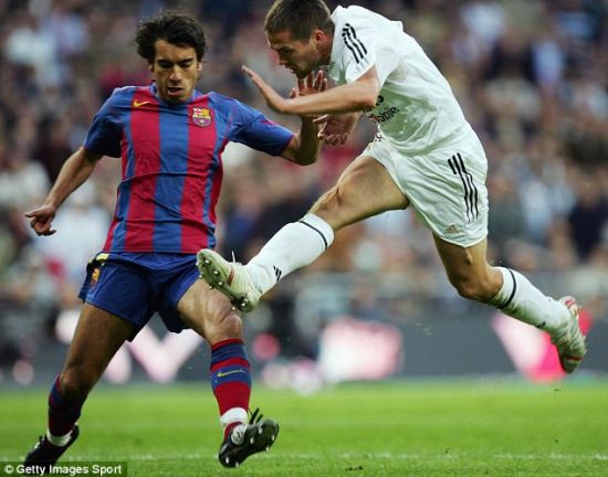 欧文代表皇马破巴萨