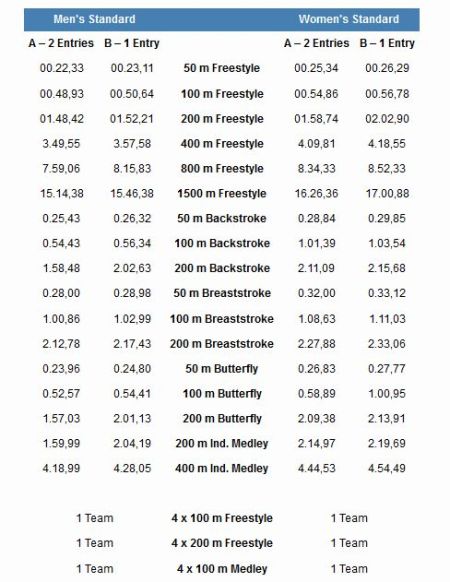 世锦赛参赛标准