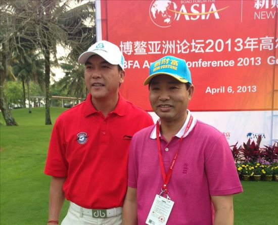 张连伟与京基集团董事长陈华先生