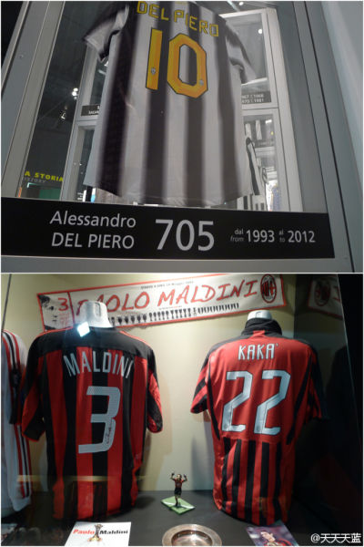 传奇球衣展示。