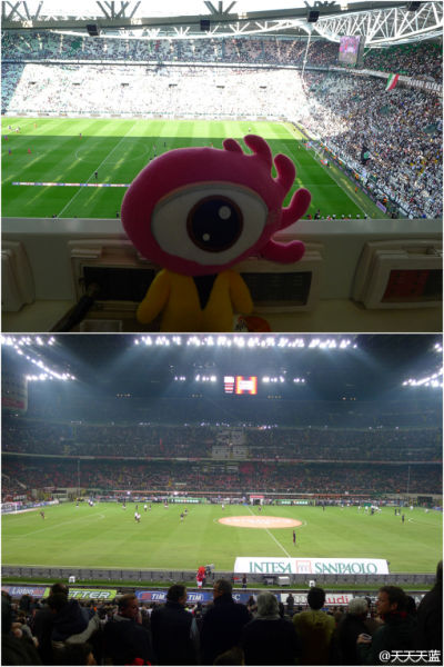 场内观战效果。