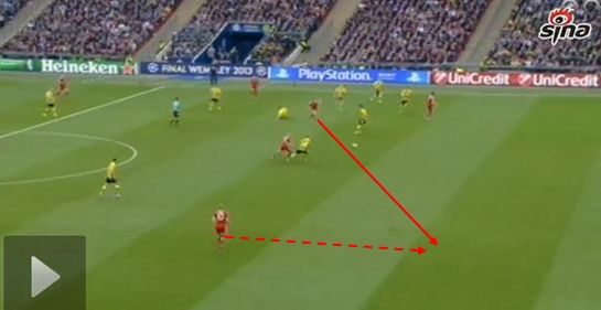 图6 穆勒分球，罗本插上