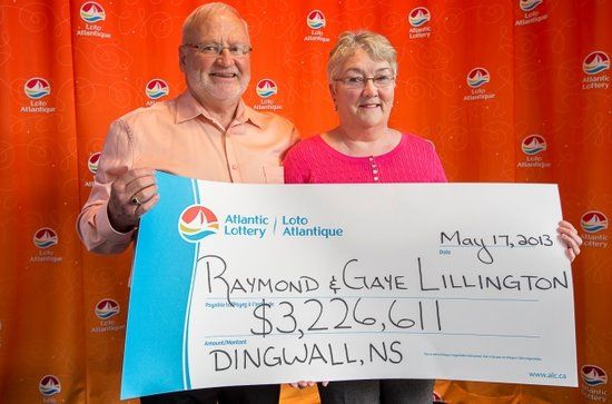 夫妻领取322万加元大奖