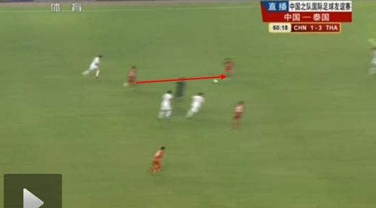 图12，泰国队发动快攻