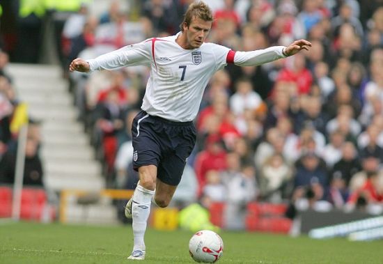 贝克汉姆曾长期担任英格兰队队长