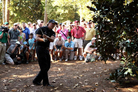 米克尔森准备击球