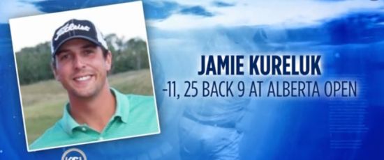 杰米曾9洞打出低于标准杆11杆