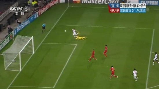 图9 沙拉维挑射偏出