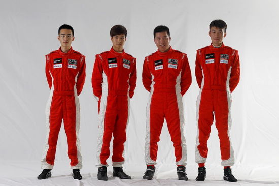 北京锐思YOYO车队车手谢佳武、邓晓文、杨帆(仅前四站)、陈超(图片：CTCC官网)